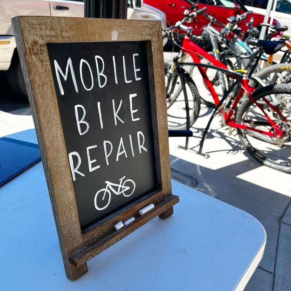 Mobile bicycle repair business