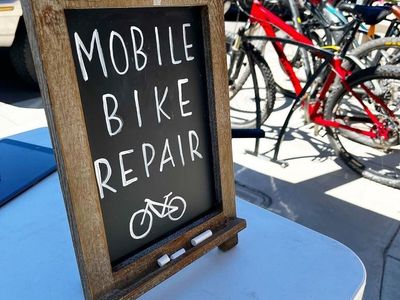 Mobile bicycle repair business
