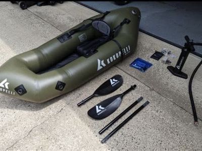 2 Kokopelli XPD with TiZip, carbon paddles, kit