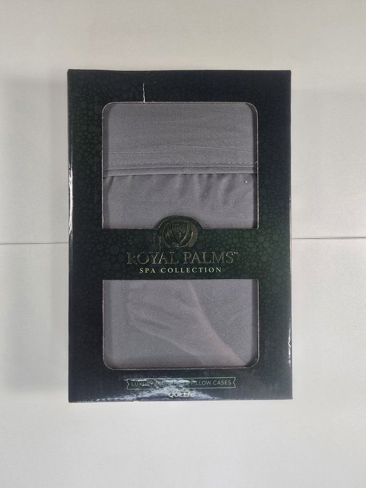 Royal Palms Spa Collection Luxury Microfiber Queen Pillowcases, 20" x 32" (2-pack)