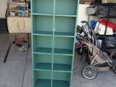 Green Bookshelf