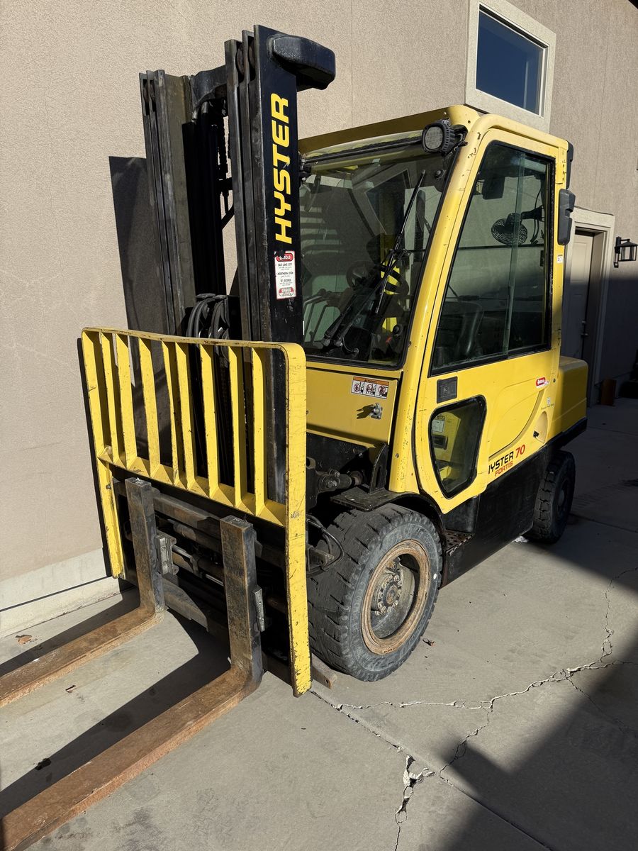 2010 Hyster H70FT Fortis 70 Diesel Forklift – 7,00