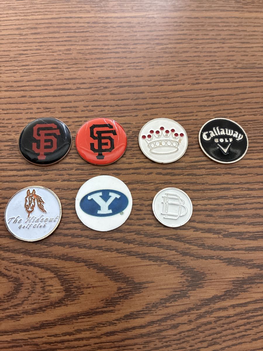 Sell or trade golf ball marker SF Giants Callaway BYU Hideout course