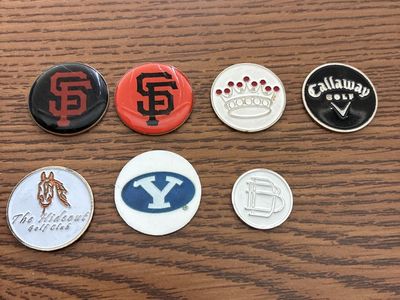 Sell or trade golf ball marker SF Giants Callaway BYU Hideout course