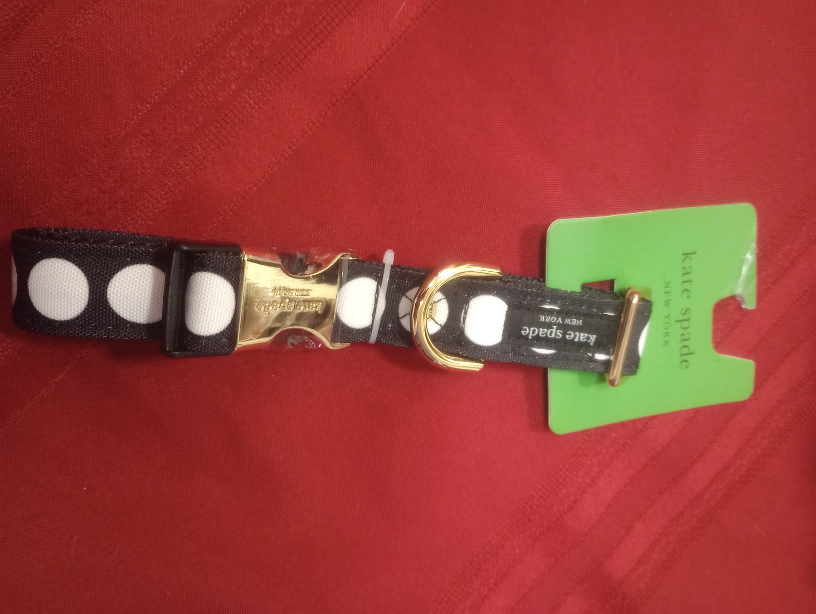 Kate Spade dog collar