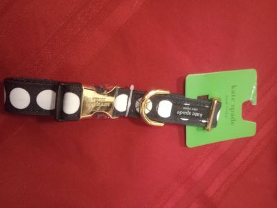 Kate Spade dog collar