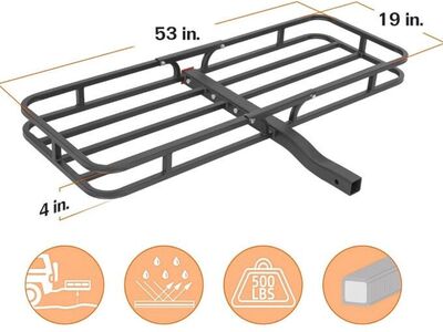 Trailer Hitch Cargo Carrier New In Box