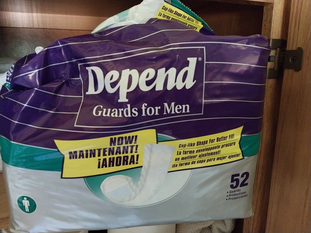 Men's Depends Gaurds