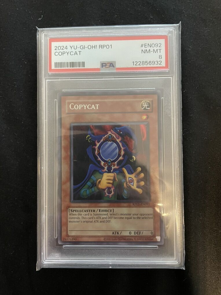 PSA 8 Copy Cat Yugioh