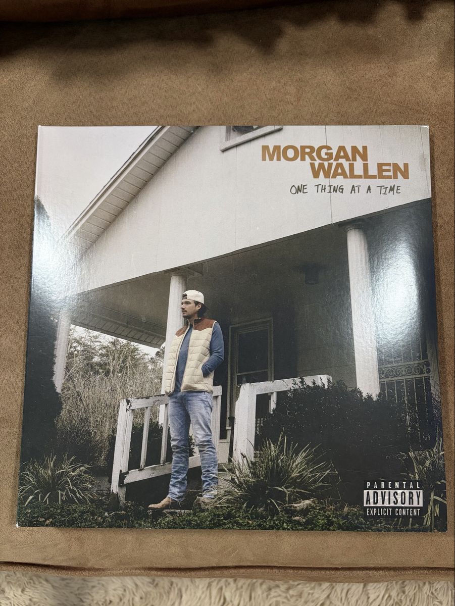 Morgan Wallen One Thing At A Time Vinyl LP Blue Limited Edition
