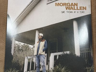 Morgan Wallen One Thing At A Time Vinyl LP Blue Limited Edition
