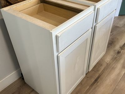 BRAND NEW White Base Cabinets