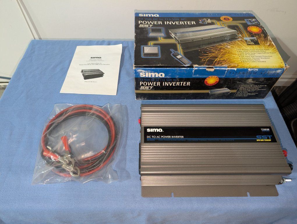 12V DC to 110V AC 600W inverter
