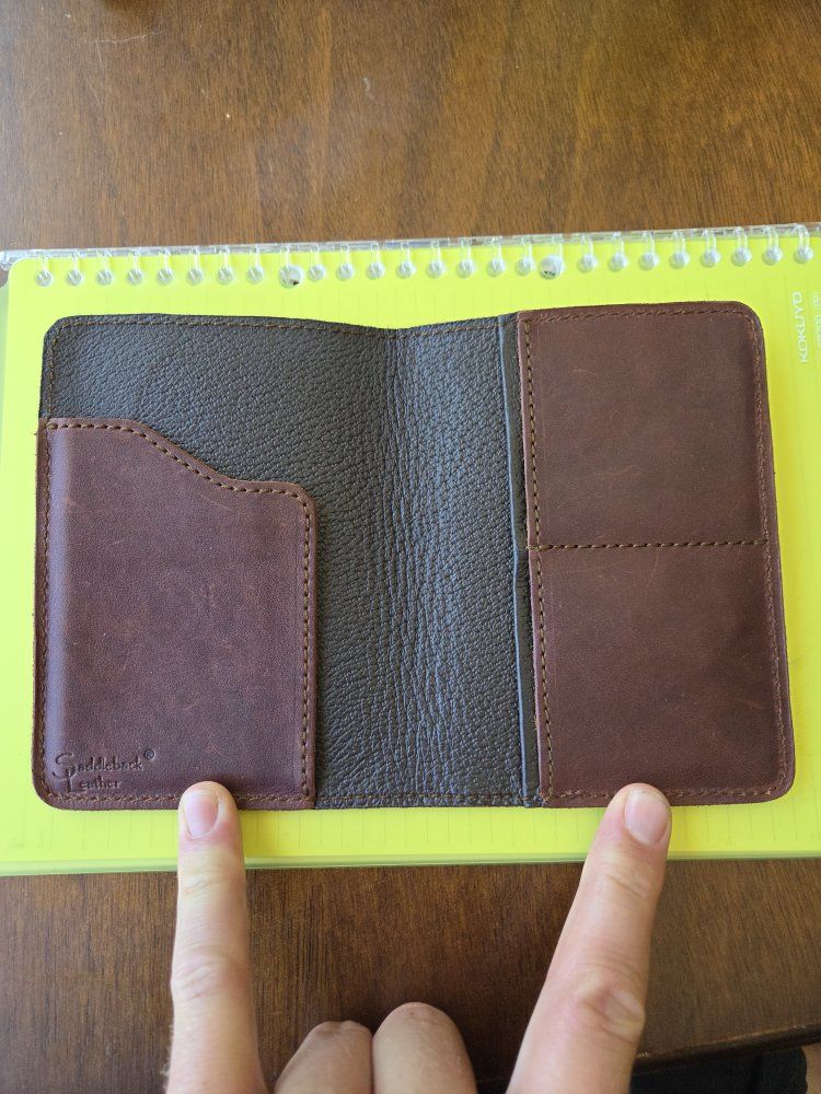 Saddleback Leather Passport Wallet