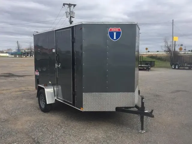 6x10 Interstate Enclosed Cargo Trailer FREE INSPECTION