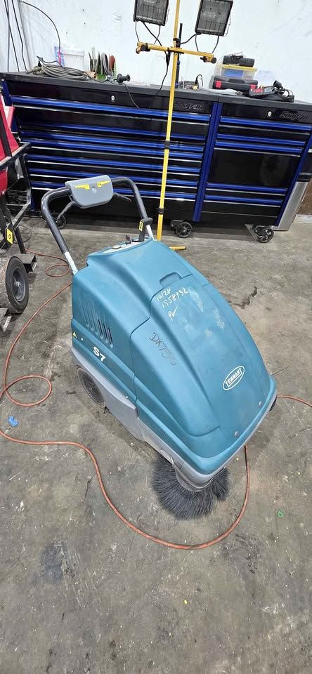 New Tennant S7 Walk-Behind Battery Sweeper