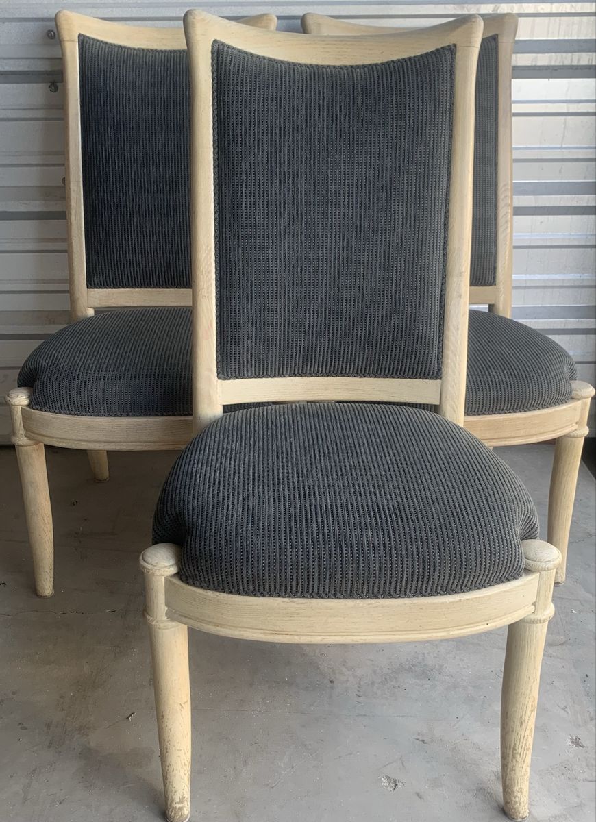 Set of 8-Vintage Henredon Dining Chairs – Designer Maharam Upholstery