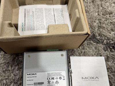 Moxa EDS-P308 Industrial Ethernet Switch with Box and Manual