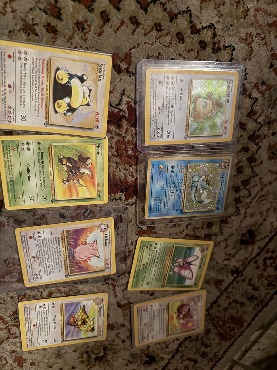 Pokemon vintage jungle lot