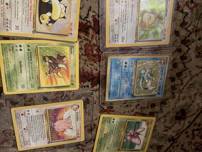 Pokemon vintage jungle lot