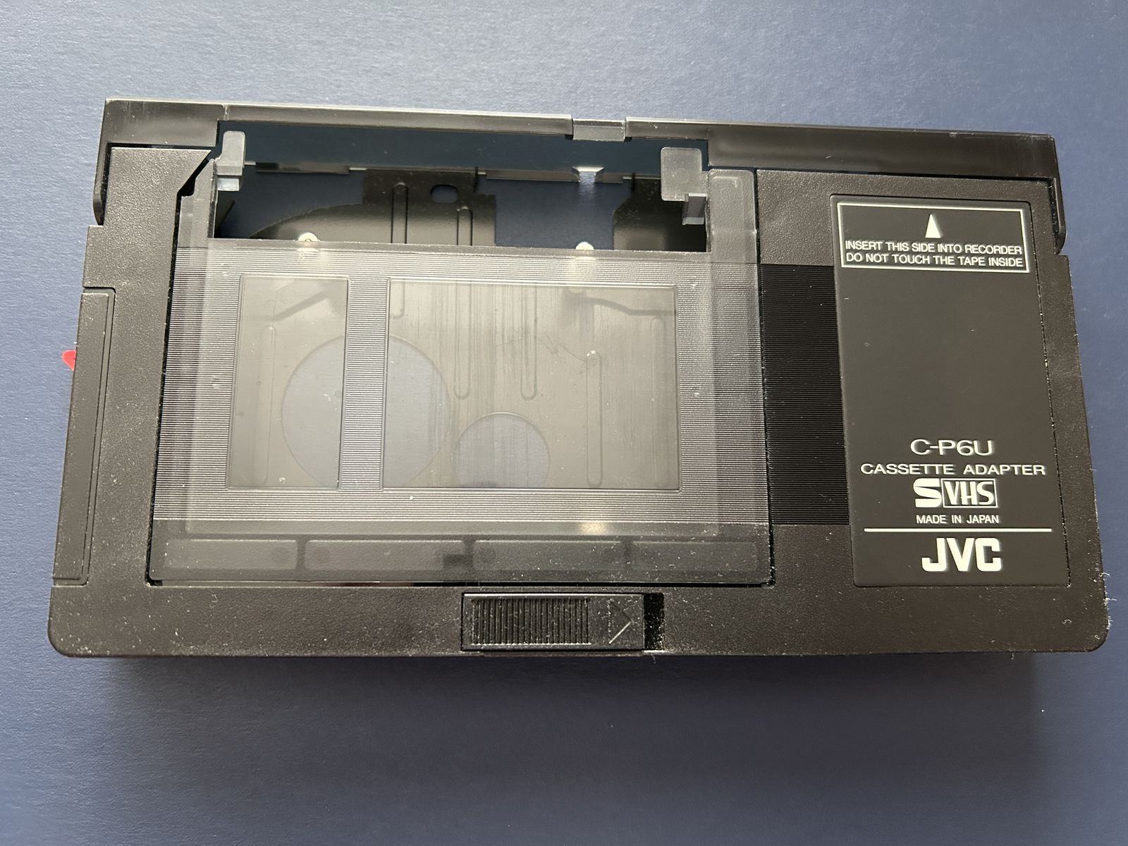 JVC-brand VHS-C Tape Adapter