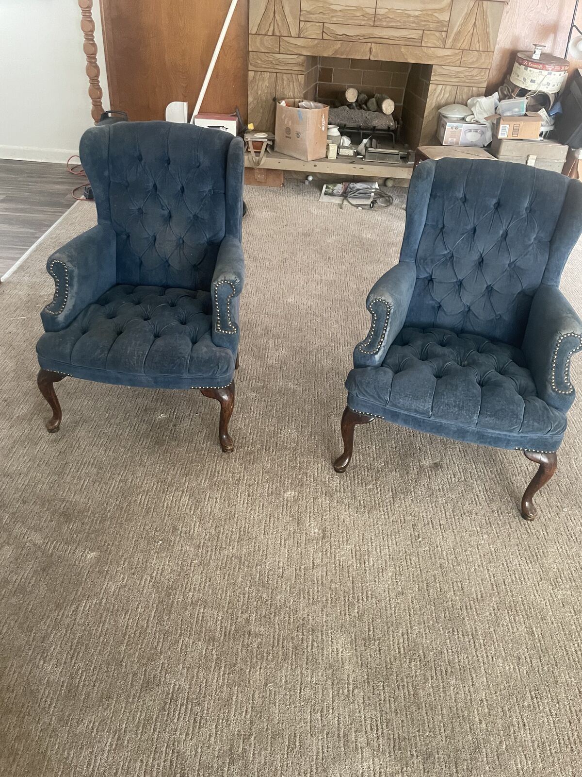 2 Vintage parlor chairs