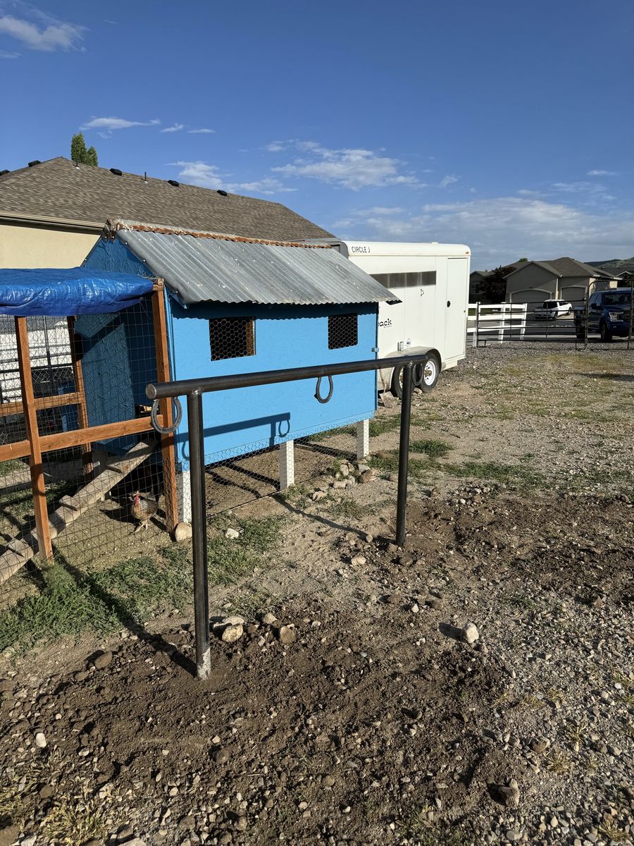 Custom Made Hitching Posts