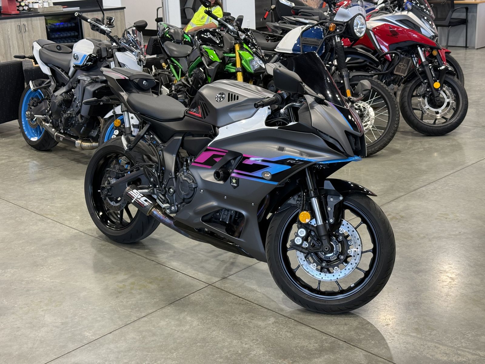 2024 YAMAHA YZF-R7 Matte Gray - UY10828
