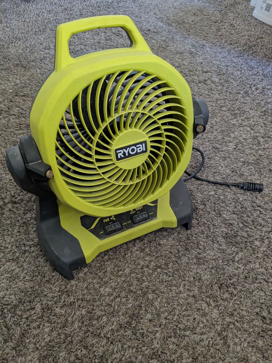Ryobi Mister Fan (no battery)