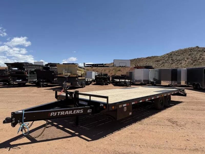 PJ Trailers 8.5X24 16K F8 I-BEAM DECKOVER Equipment Trailer