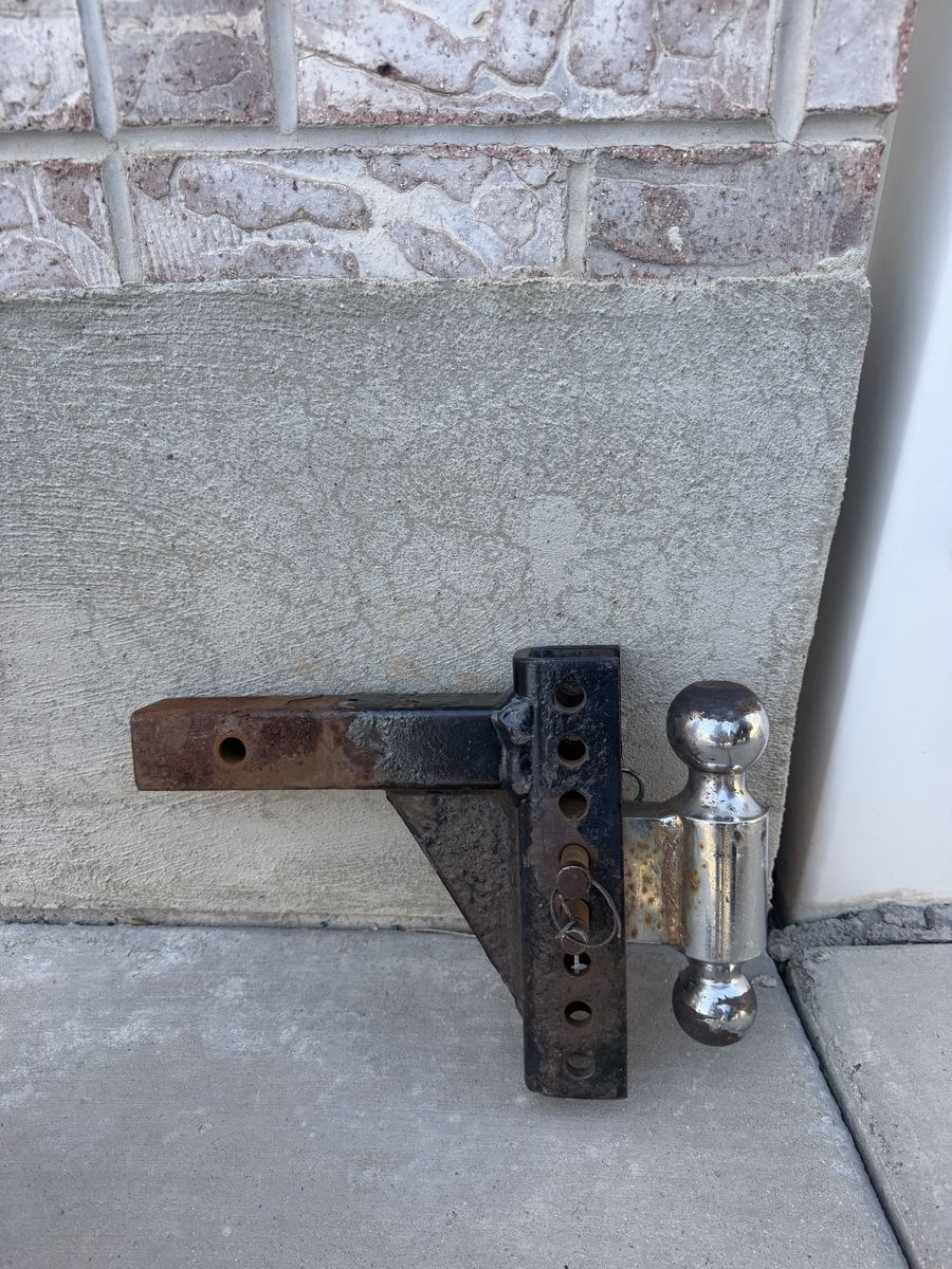 6” Adjustable Drop Hitch
