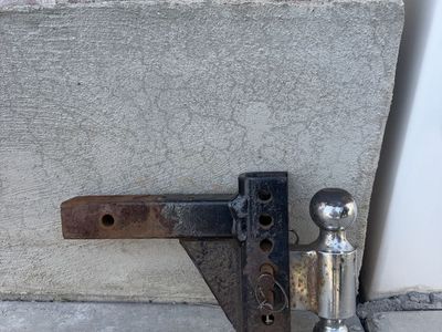 6” Adjustable Drop Hitch