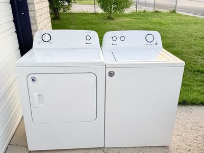 Amana washer and electric dryer