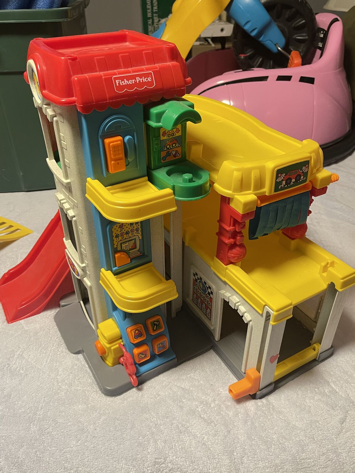 Fisher Price Service Station Car Wash