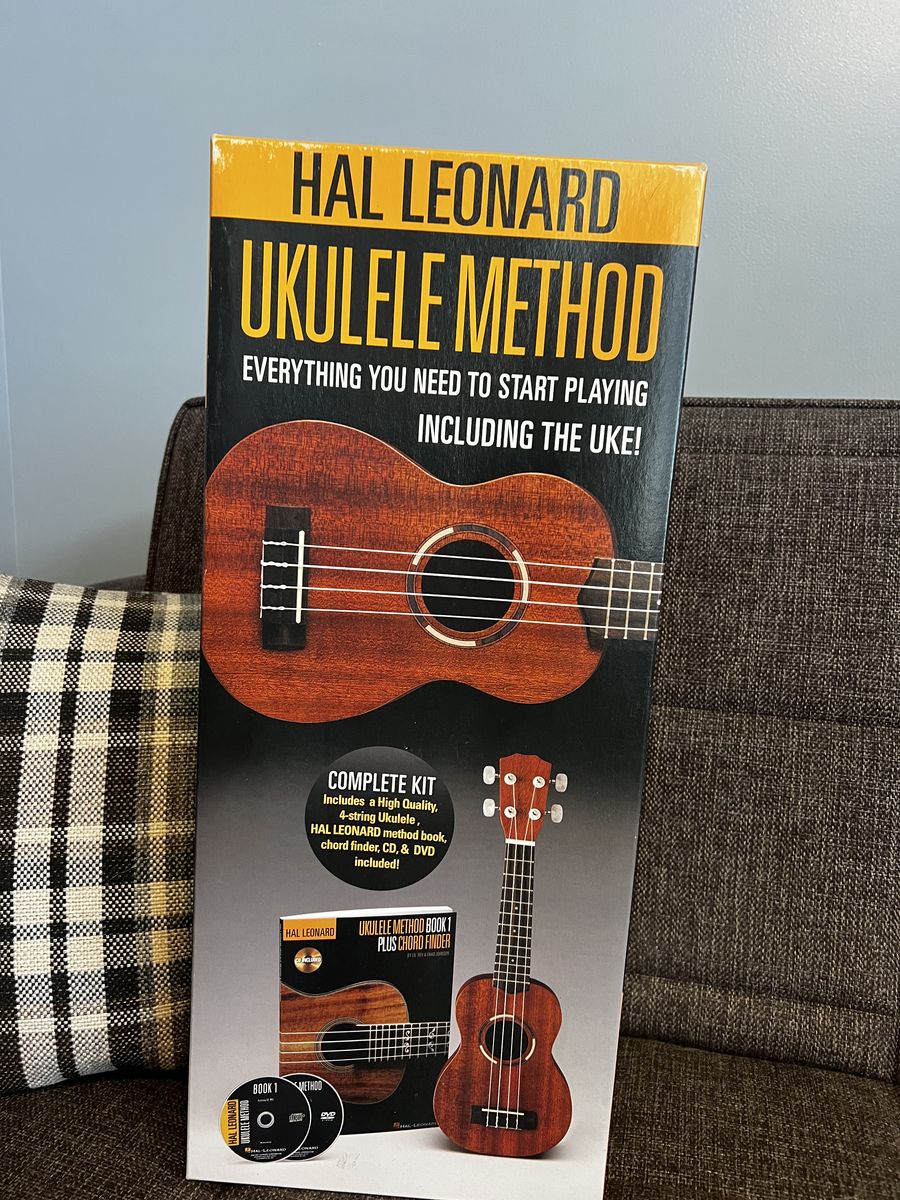 Hal Leonard Ukulele Method Complete Kit w/ Kala KA-15S Soprano Ukulele, Book & DVDs and digital tuner