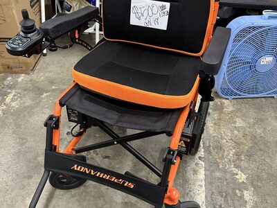 SuperHandy GoRide2 Electric Wheelchair - Compact Foldable Power Chair