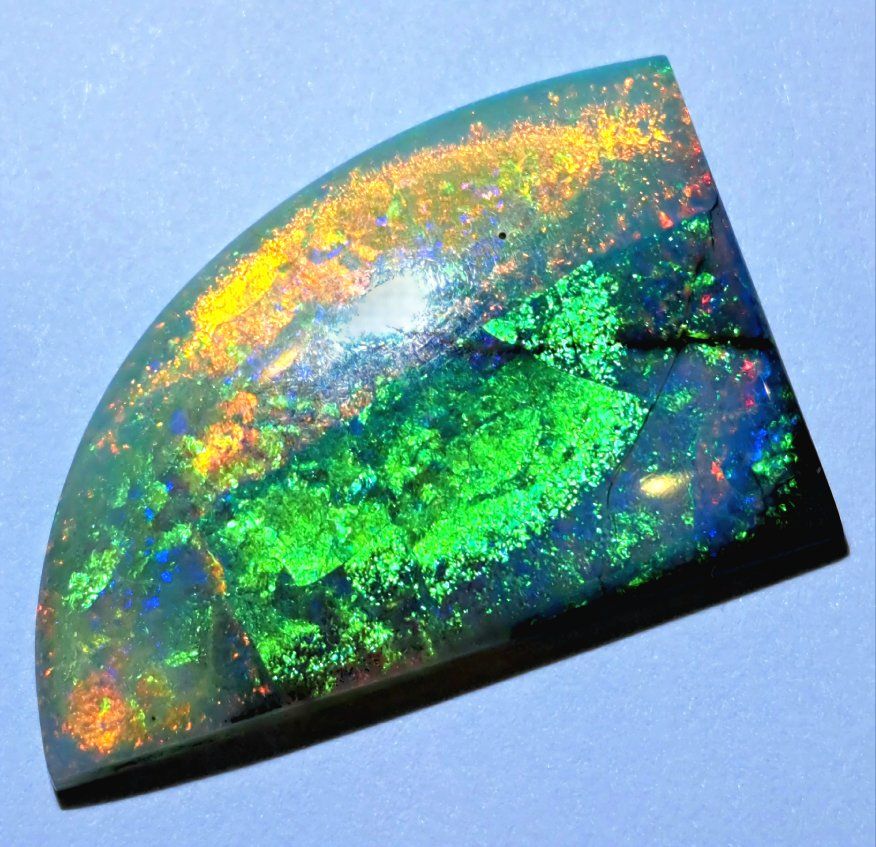 10.23 Carat AAA+ Australian Lightning Ridge Full Color Spectrum Opal