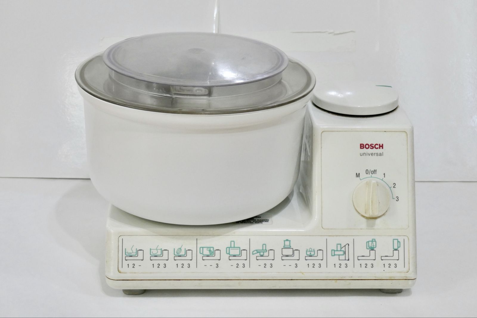 Bosch Universal Mixer (White) with Attachments