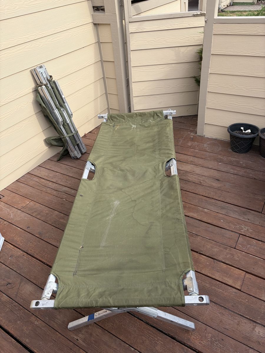 Army cot