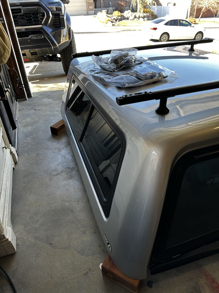 A.R.E. Truck Camper Shell / Topper – Fits 2017 Chevy Silverado Short Bed (Heavy Duty Frame)