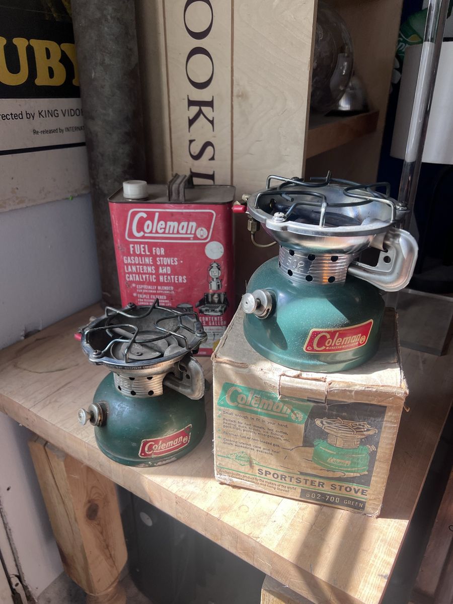 Vintage Coleman Sporster Stoves 1965
