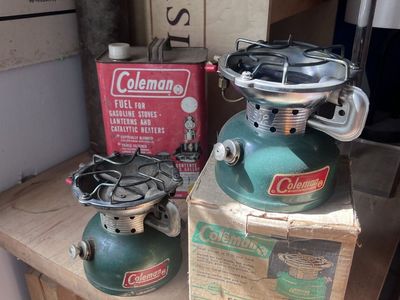 Vintage Coleman Sporster Stoves 1965