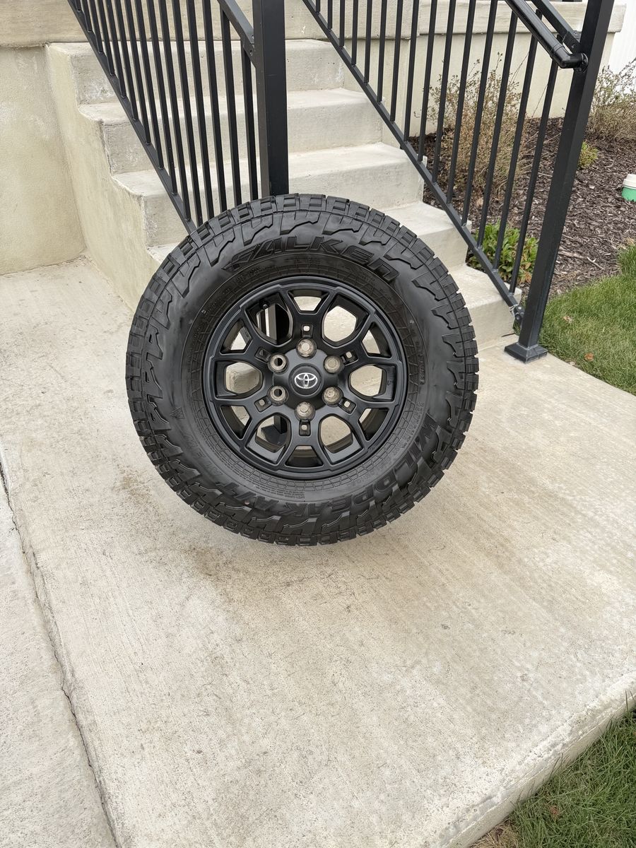Toyota Tacoma Rims and Tires 265/70R16 Falken
