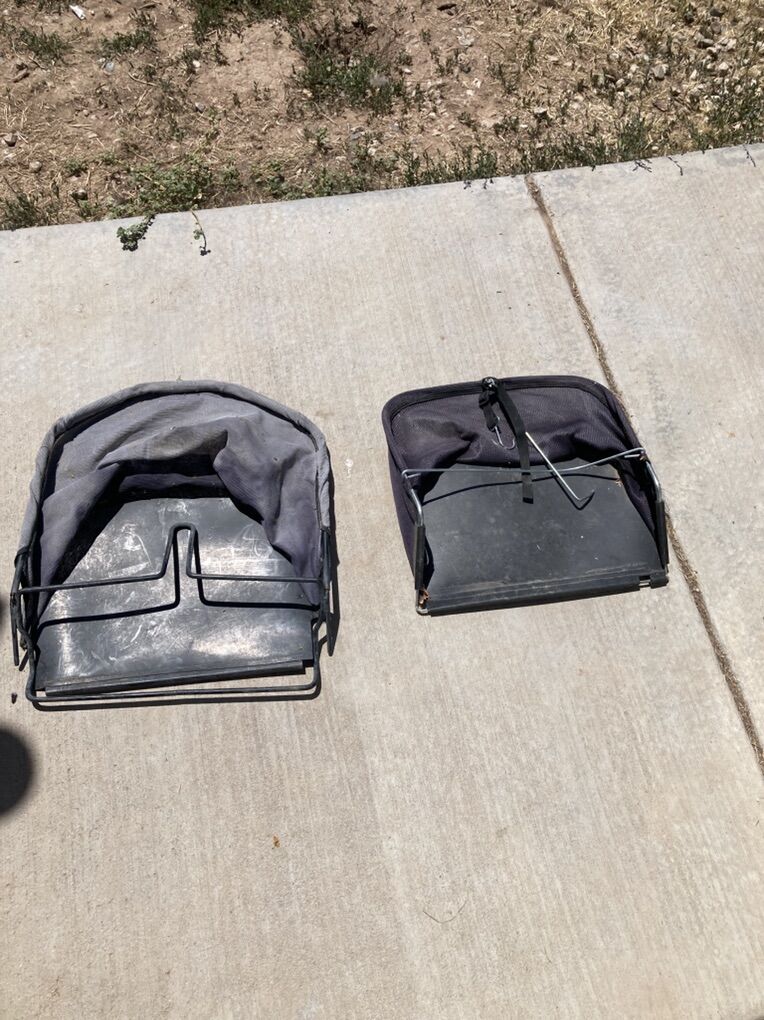 reel push lawn mower grass clipping catch bag