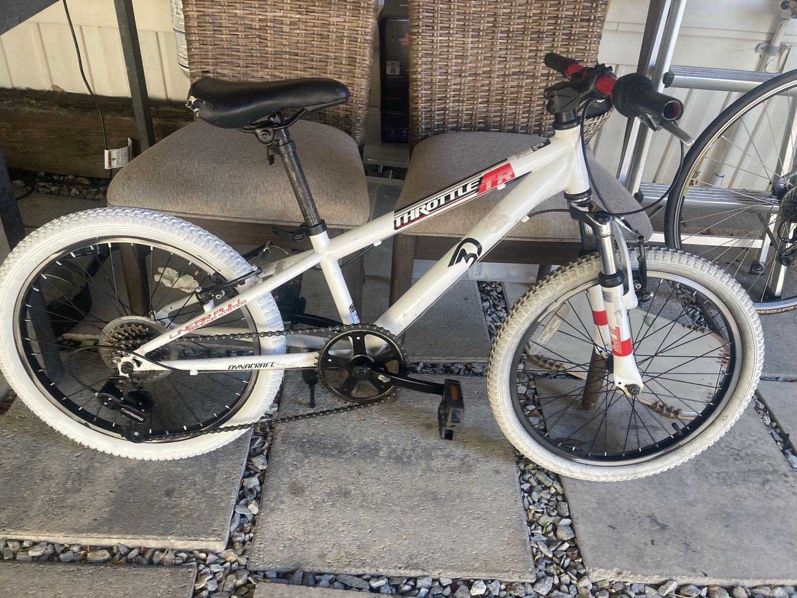 Dynacraft throttle 20inch kids mountain bike