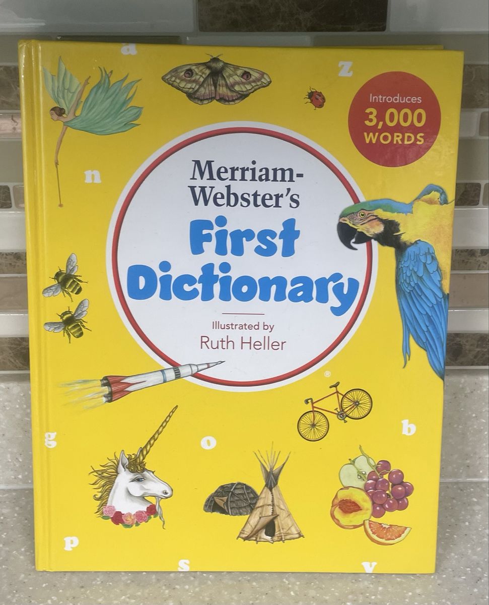 Mariam-Webster’s First Dictionary Hardcover book