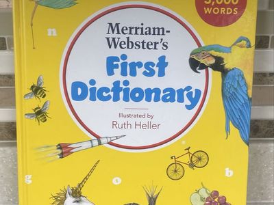 Mariam-Webster’s First Dictionary Hardcover book