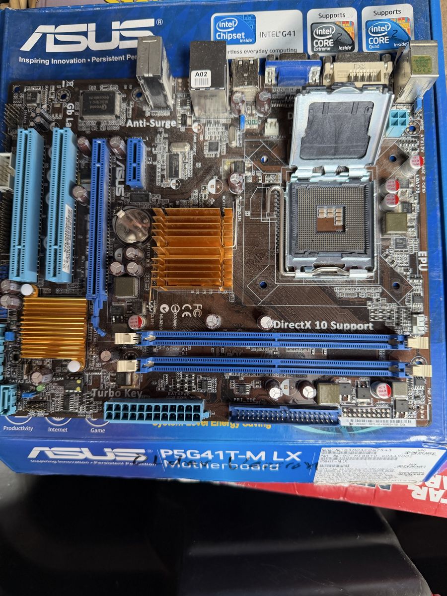 ASUS P5G41T-M LX LGA775 Motherboard with Intel G41 Chipset