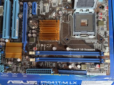 ASUS P5G41T-M LX LGA775 Motherboard with Intel G41 Chipset