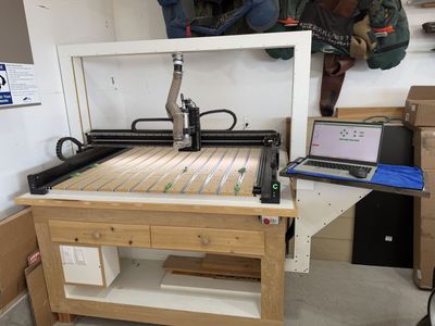 Shapeoko 5 Pro CNC Router 4x4 - Like New with Upgraded Spindle & Dust Collector